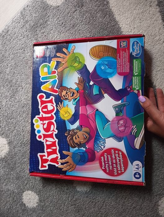 Gra twister air z opaskami