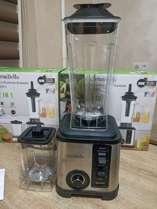 6000 W 4 леза Найпотужніший Багатофункціональний Блендер