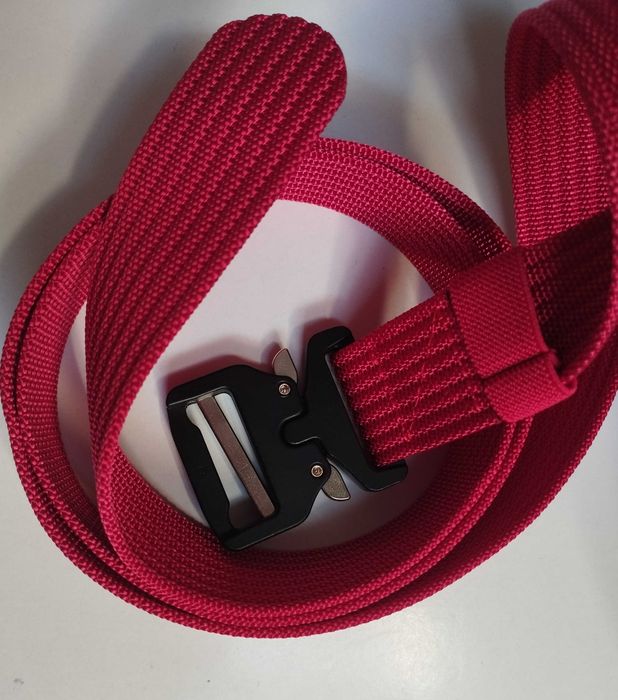 Cinto de encaixe rápido, vermelho. Bombeiro
