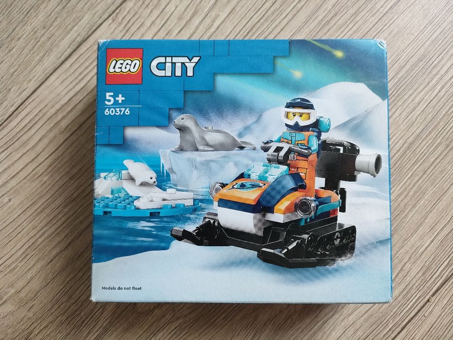 Pudełko po Lego 60376 Skuter śnieżny