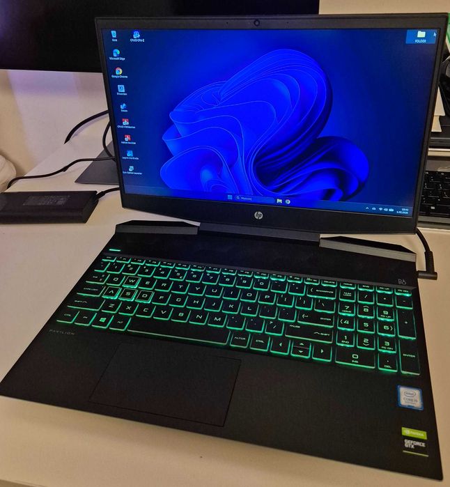 Laptop HP Pavilion Gaming 15-dk0031nw i5-9300h / 16 GB DDR4 / GTX 1650