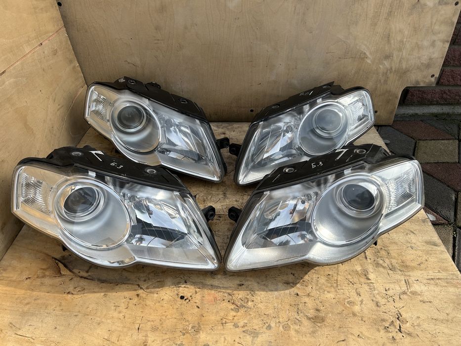 Фара Фари VW Volkswagen Passat B6 Valeo Hella Пассат Б6: 65 $ - Передні ...