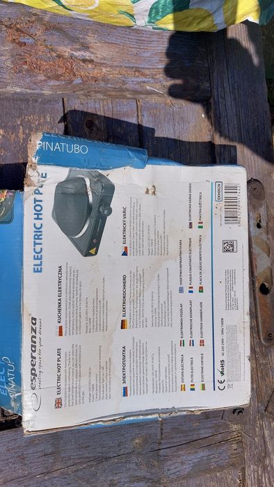Elektrycznq Kuchenka turystyczna