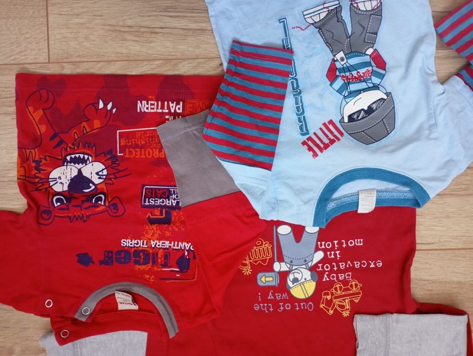 Bluzki z długim rękawem 74-80