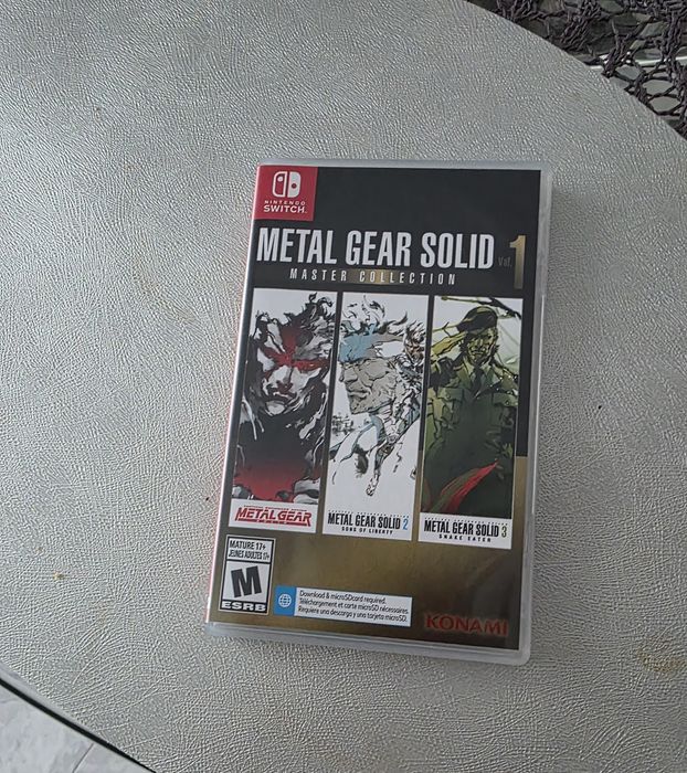 Metal gear solid 1 Master collection Nintendo switch