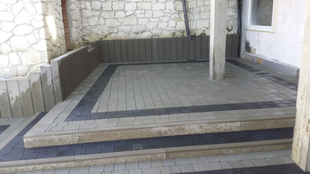 Układanie kostki brukowej