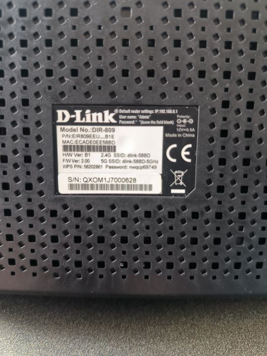Router Wi-Fi D-Link DIR-809
