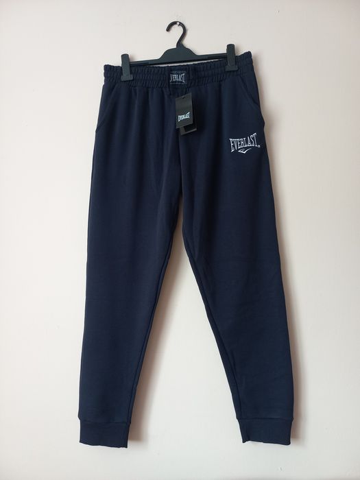 Nowe granatowe spodnie (dresy) męskie r. XXL Everlast
