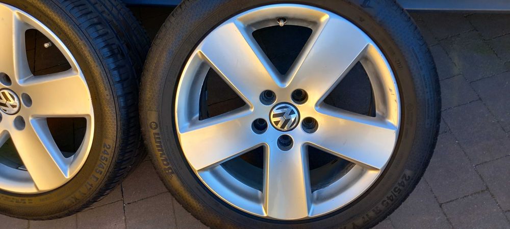 Felgi oryginał VW/SEAT/SKODA/Gr.VAG 7.5x17, 5x112, ET47, 57.1,bez opon