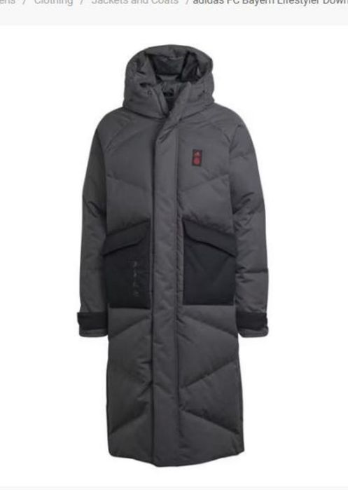 Чоловічий пуховик adidas оригінал. Розмір М