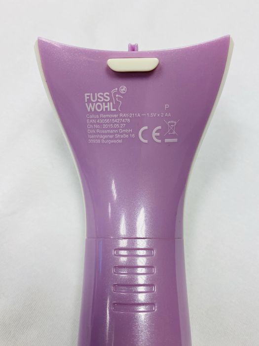 Elektryczny pilnik do stóp, usuwania naskórka pięt ROSSMANN