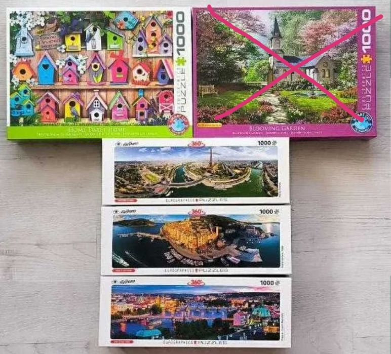 Пазли Eurographics 1000