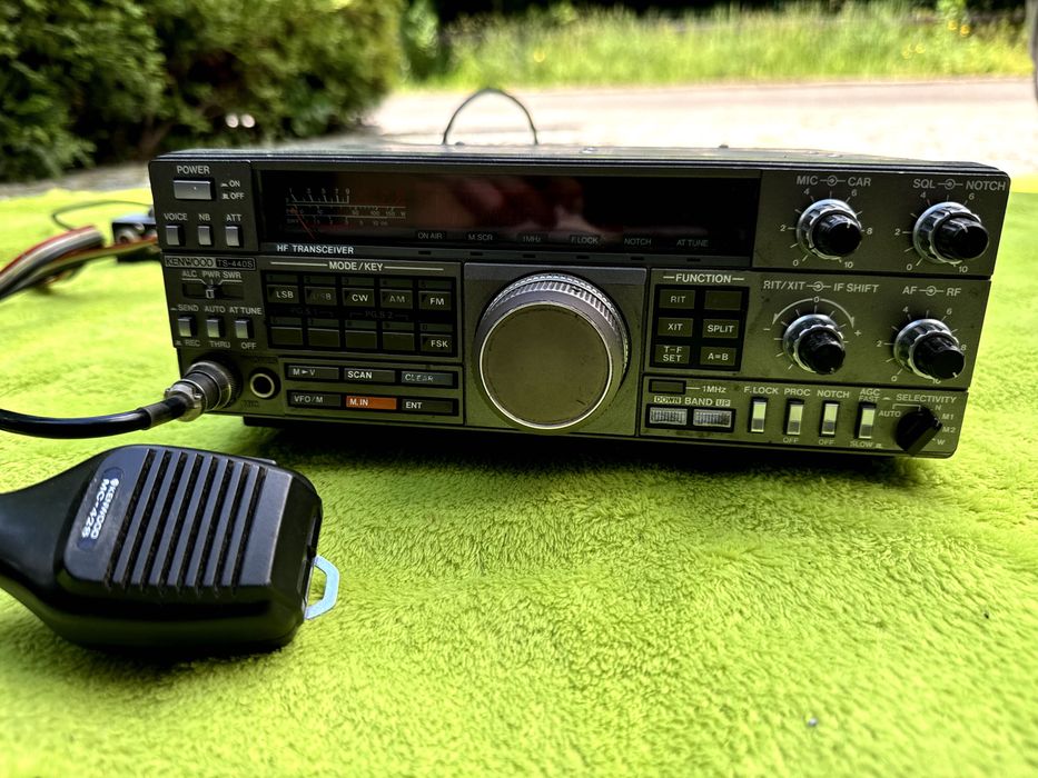 Kenwood TS-440S HF Transceiver + mikrofon | Sprawny | Klasyk krótkofalarski
