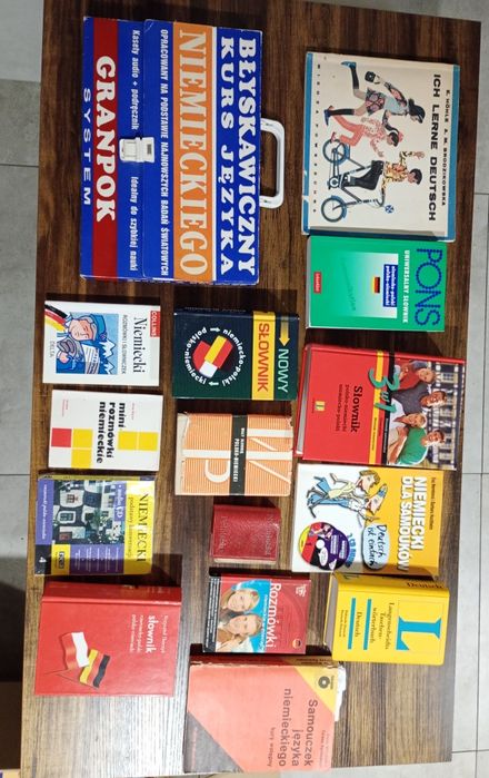 Książki słowniki angielski niemiecki