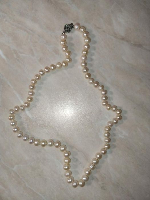 Ожерелье из жемчуга+ серьги