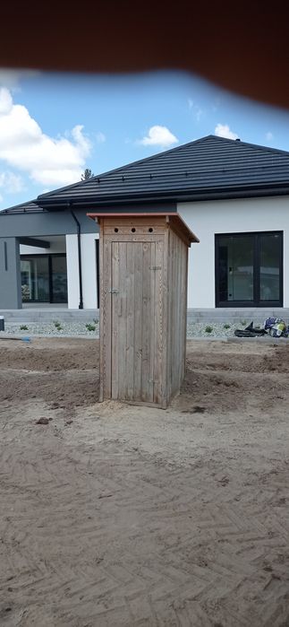 Toaleta WC budowlany,