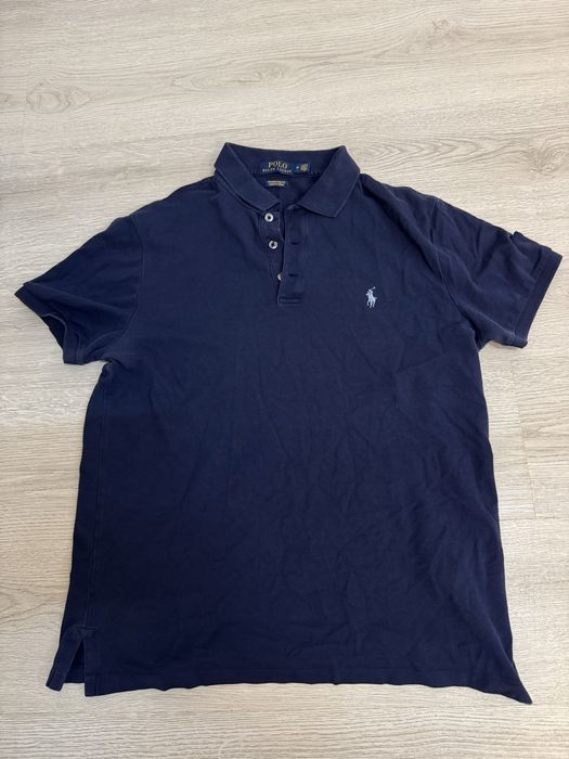 Футболка Polo Ralph Lauren Custom Slim Fit.