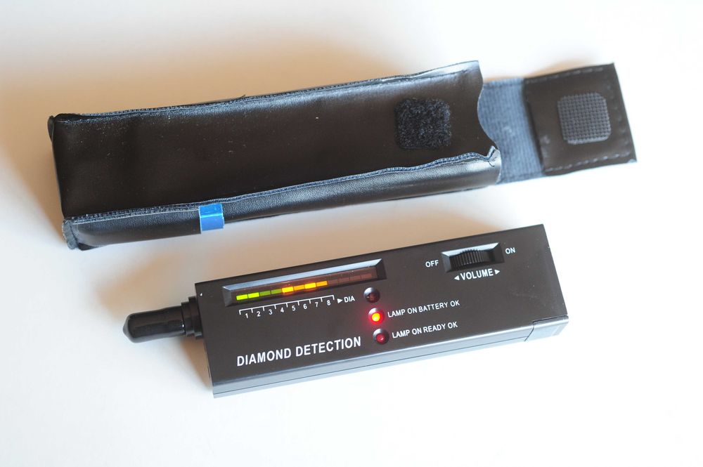 Diamond tester, detectador diamante, novo
