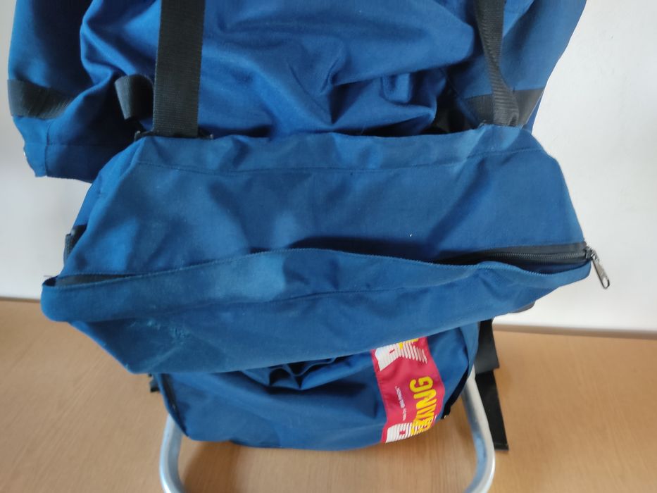 Placek trekinngowy Turystyczny na stelażu kółka Big Pack XR