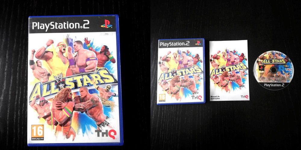 WWE All Stars PS2 – Completo com Manual - Portes Incluídos