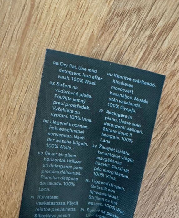Sweter z golfem Arket, XS, 100% wełna