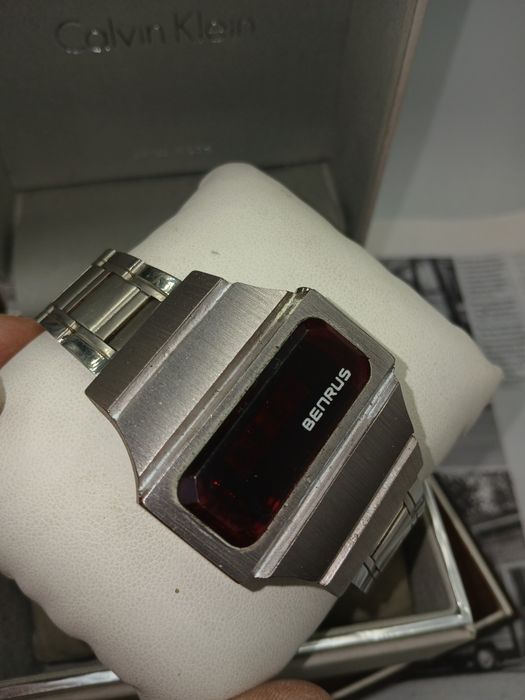 Zegarek benrus led elektronik swiss  unikat