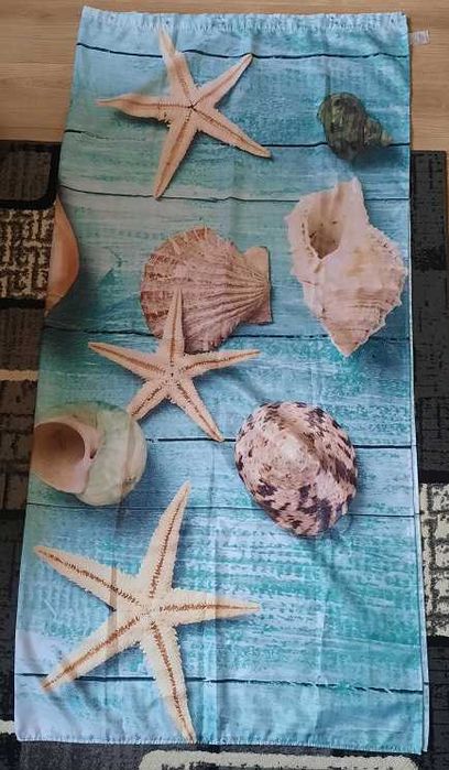 Zasłona prysznicowa - muszle