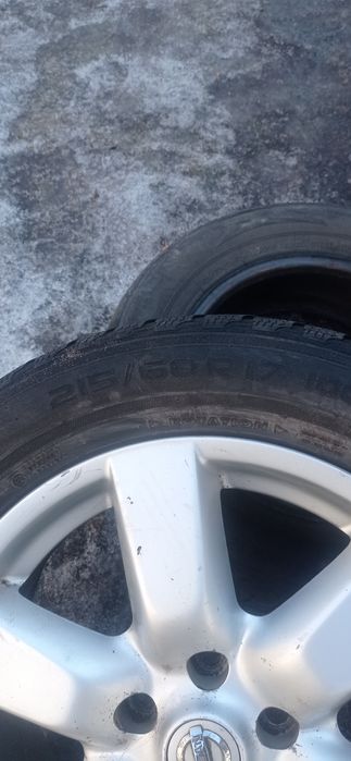 Комплект дисков с шинами для Ниссан Хтрейл 21/60/r17