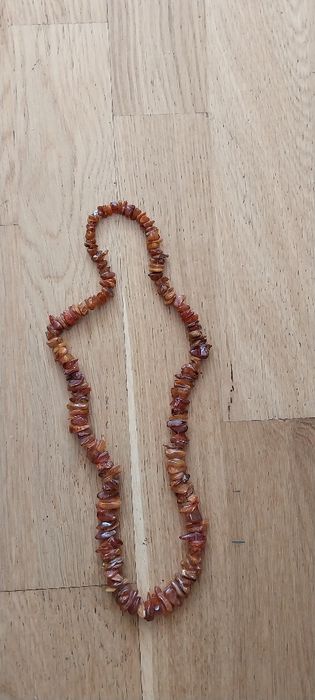 Naszyjnik z bursztynów