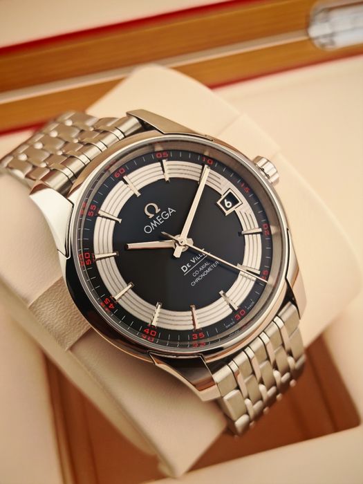 Omega De Ville Hour Vision 431.30.41.21.01.001  Pudełko i dokumenty