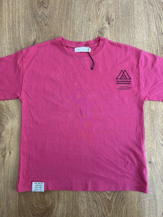 Różowy T-Shirt ZARA Rozmiar 122