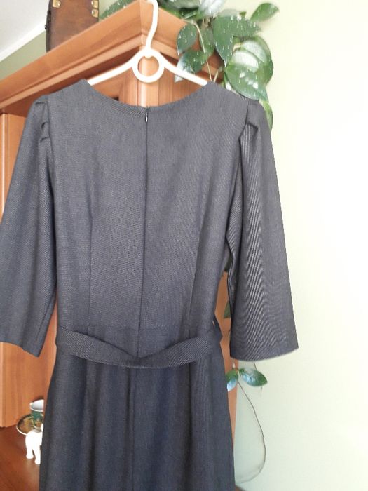 Sukienka ciemnoszara FEEMA
