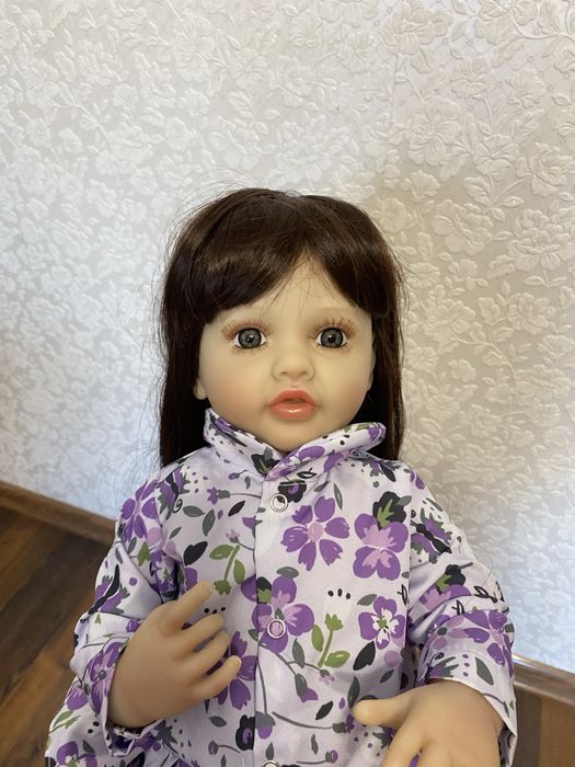 Лялька реборн реалістична нова 55см вініл кукла анатомічна