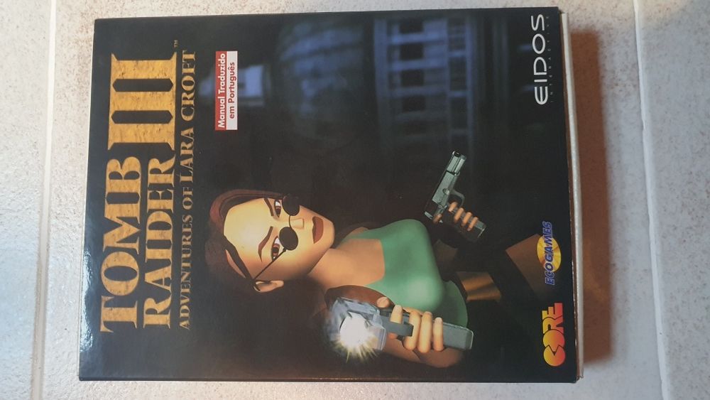 Tomb Raider 3 PC caixa vazia