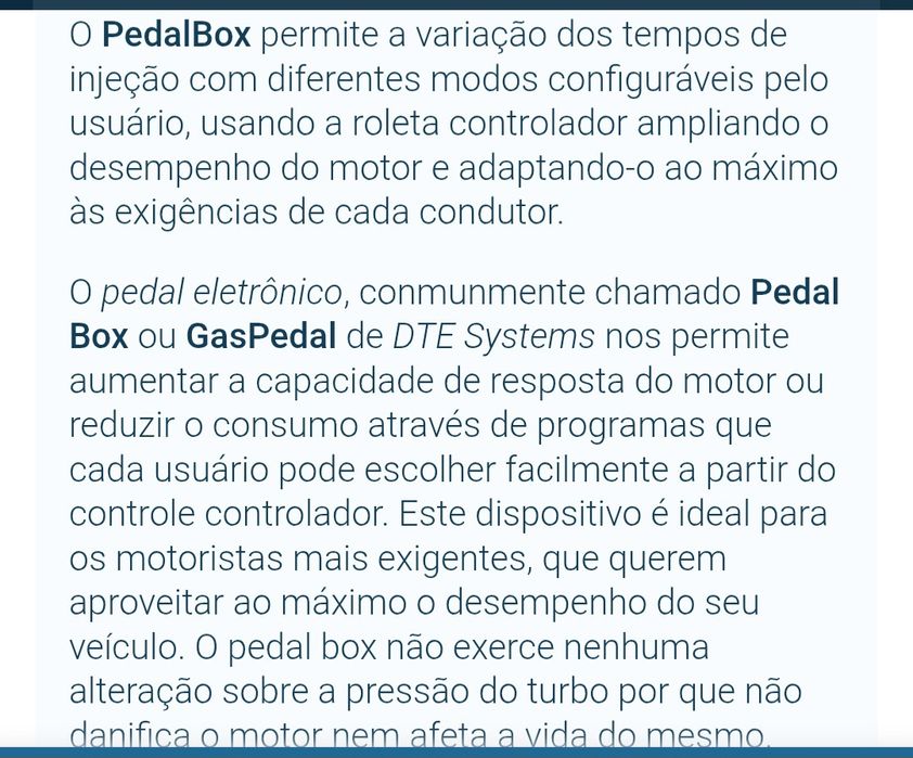 Pedal box para Fiat grande Punto