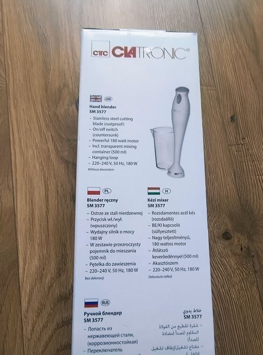 6 sztuk Blender Clatronic SM 3577