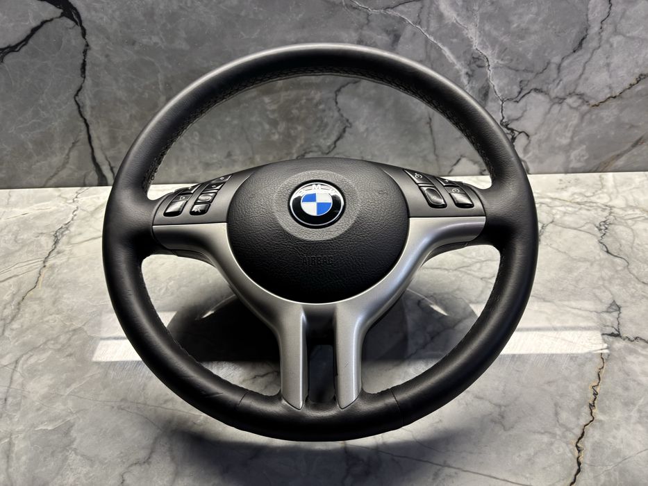 Спорт Руль БМВ Е39 Е46 Е53 Мультируль Трьохспицевий 3 спиці Кермо бмв