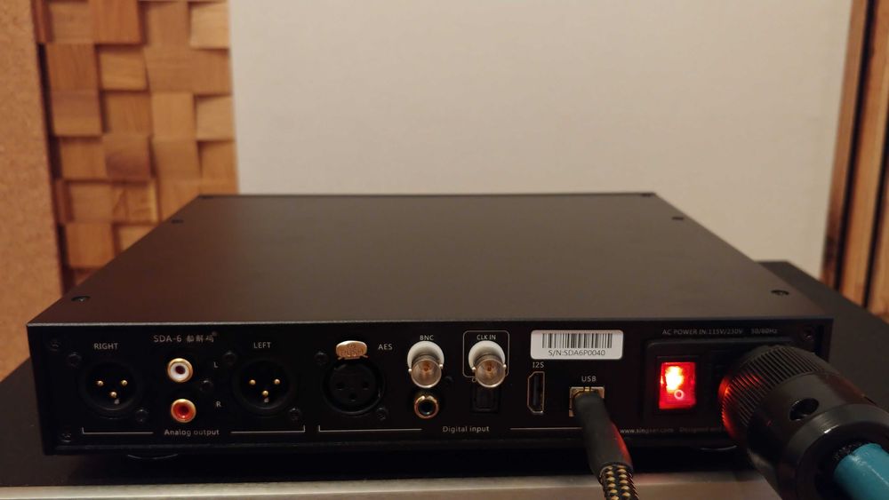 Przetwornik cyfrowo-analogowy Singxer SDA-6 PRO AKM AK4499EQ