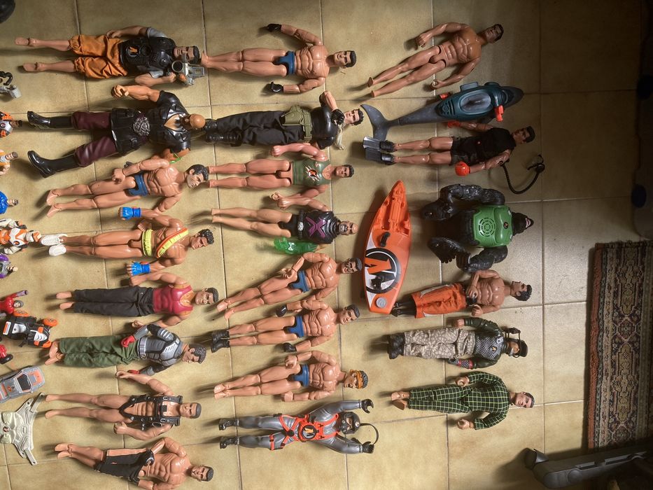 Grande lote Brinquedos Action Man