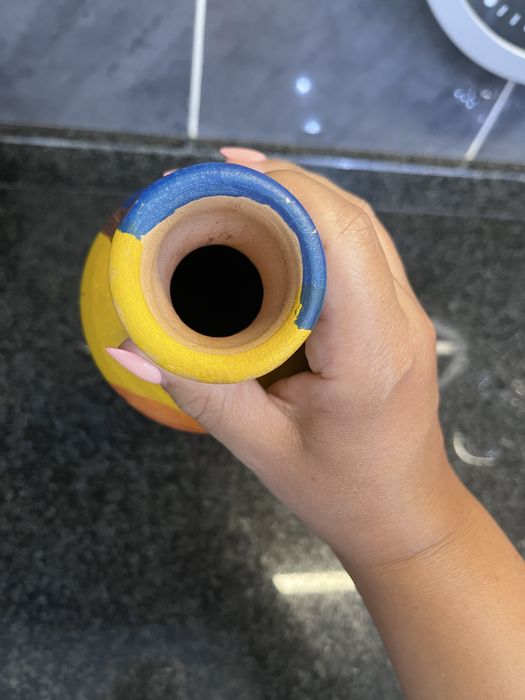 Jarra pintada à mão