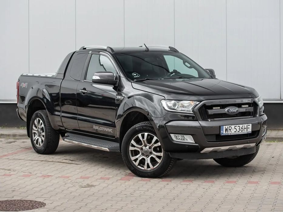 Ford Ranger Samochód Ciężarowy VAT1 FVAT23% 200KM Grzane Fotele TempomatACC Kamera