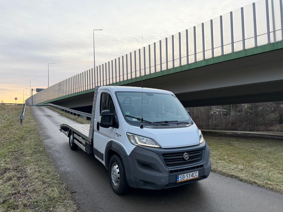 Fiat ducato 2.3  pomoc drogowa autolaweta led nawi