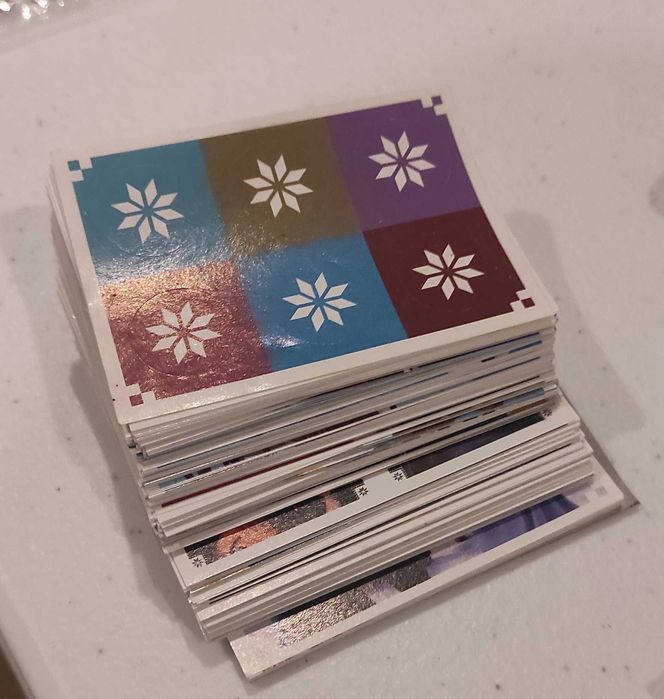 Cromos coleção Olaf’s Frozen Adventure & Disney Frozen 2 & Teenage Mutant Ninja Turtles