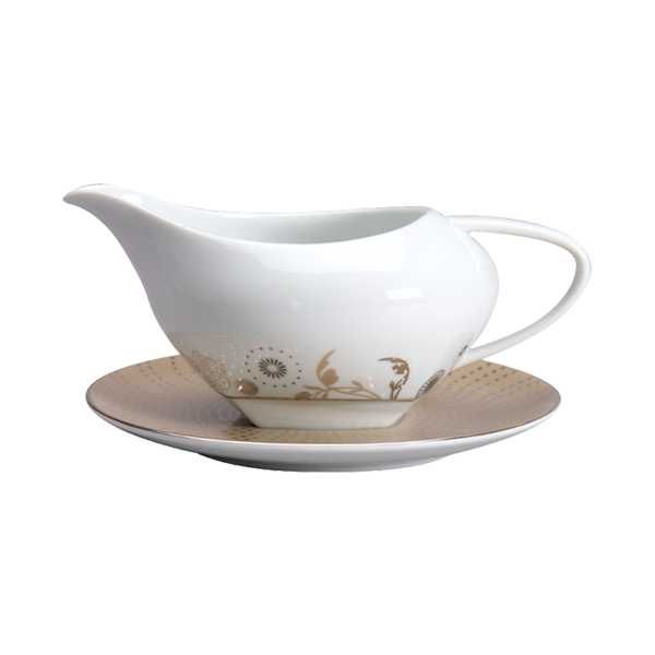 SPAL Serviço jantar Flower Rain Platina 56 pçs NOVO