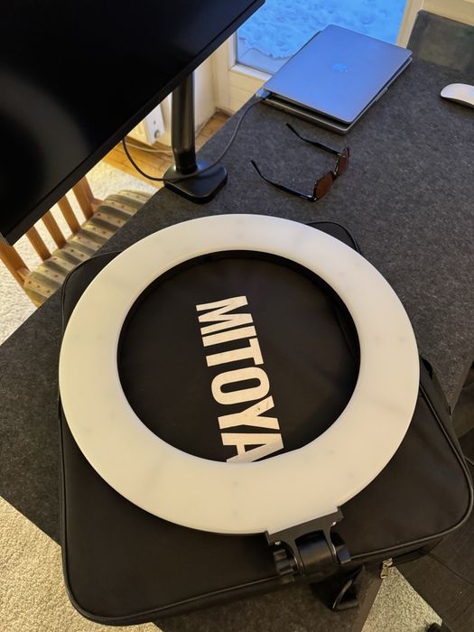 Lampa kosmetyczna, pierścieniowa Mitoya 45 cm