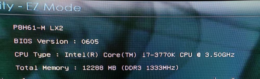 Komputer I7 3770K 12GB Ram 6TB dysk GTX1060 ewentualnie na części