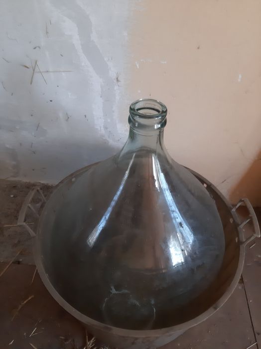 Butla do wina. Gonsior. Balon na wino 34 L. Z KOSZEM