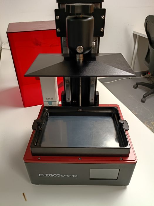 Impressora 3d resina elegoo saturn S