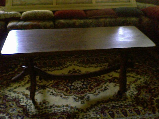 Mesa rústica artesanal