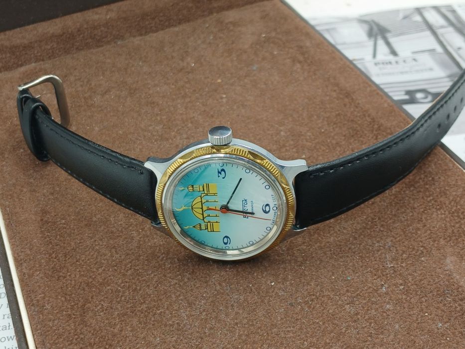 Zegarek wostok mechaniczny irak  meczet  Rosja